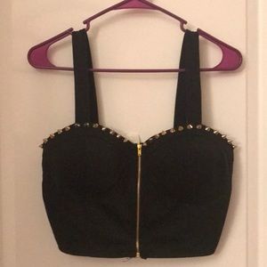 TWO Studded Halter Tops